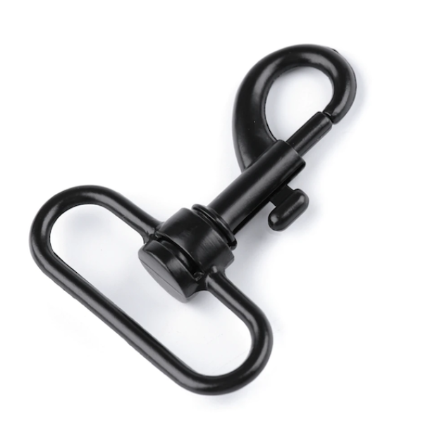 Karabiner Schwarz - 38 mm